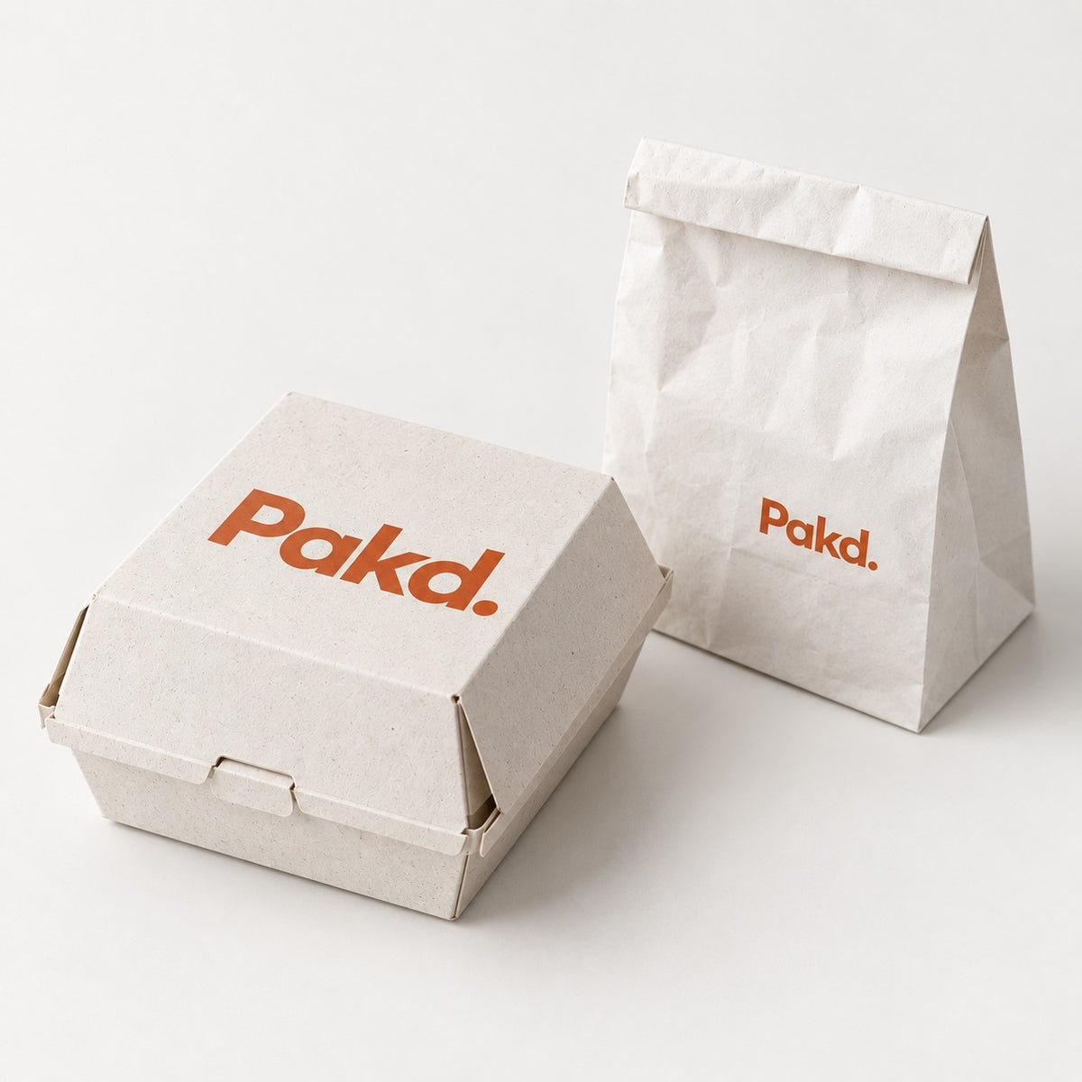 Branded takeaway packaging