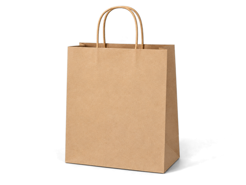 Custom carry bag, kraft