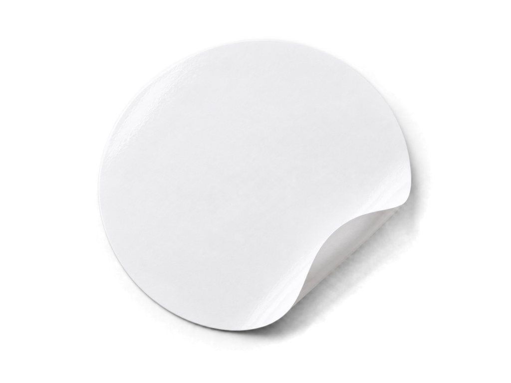 Custom round stickers